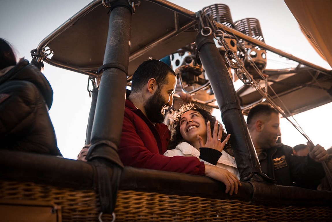 You are currently viewing Cappadocia Hot Air Balloon Marriage Proposal