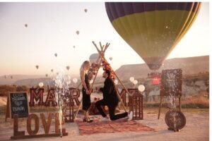 Read more about the article Romantic Marriage Proposal in a Pyramid Concept Setting