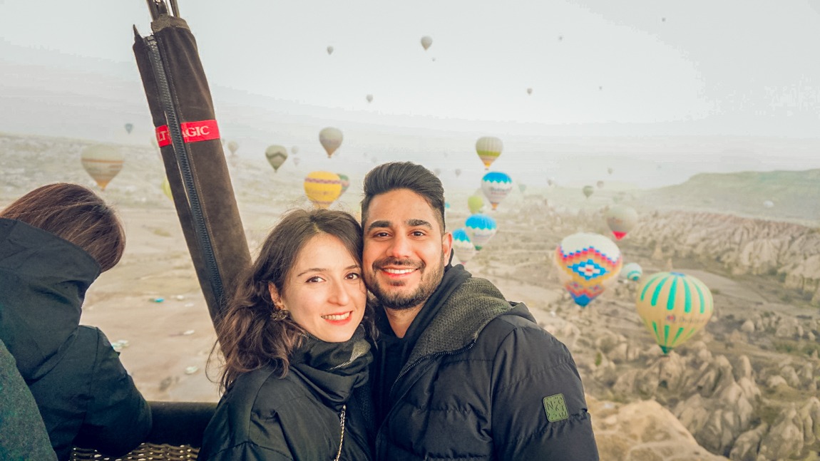 You are currently viewing Marriage Proposal on Cappadocia Balloon Tour