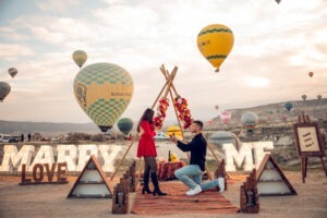 Read more about the article Pyramid Concept Marriage Proposal in Cappadocia